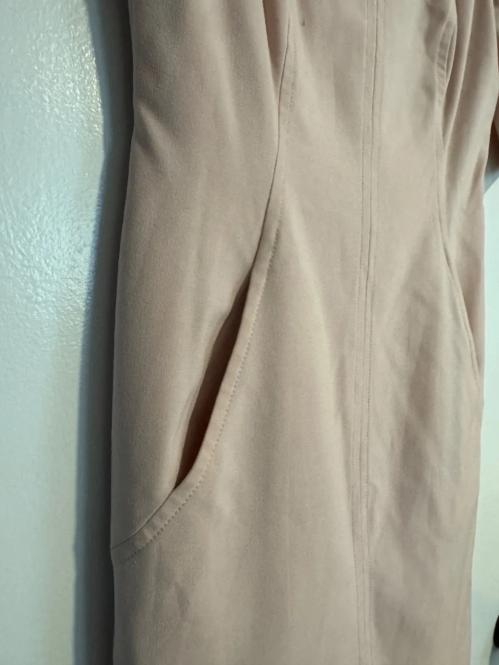 Tahari by ASL Blush Pink Sheath Dress w/Pocket, Size 6 Petite - Picture 13 of 13